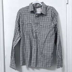 Levi's Western Pearl Snap Men's Medium Grey